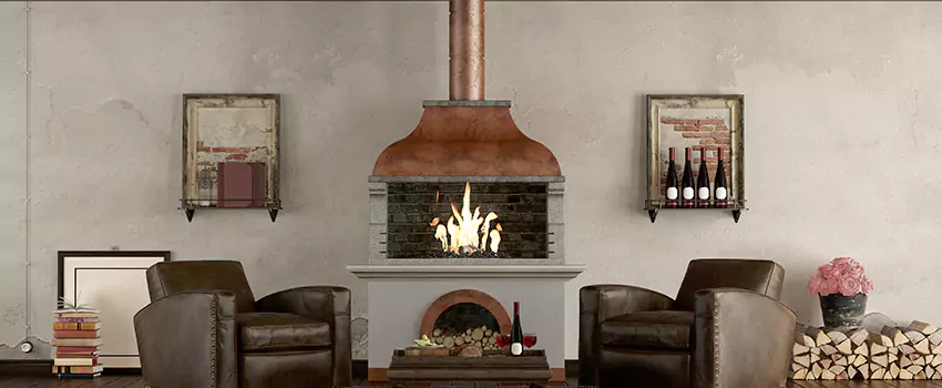 Thelin Hearth Products Providence Pellet Insert Fireplace Installation in Milledgeville, GA